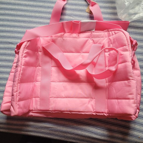 Victoria's Secret PINK Weekender Logo Duffel Tote Bag - Picture 3 of 3